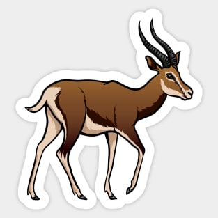 Gazelle Sticker